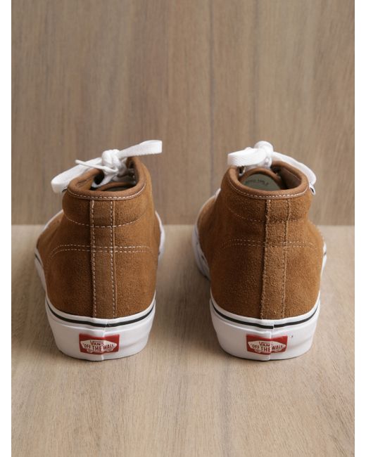 Brown vans cheap with fur