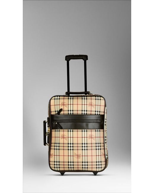 Burberry Natural Haymarket Check Suitcase for men
