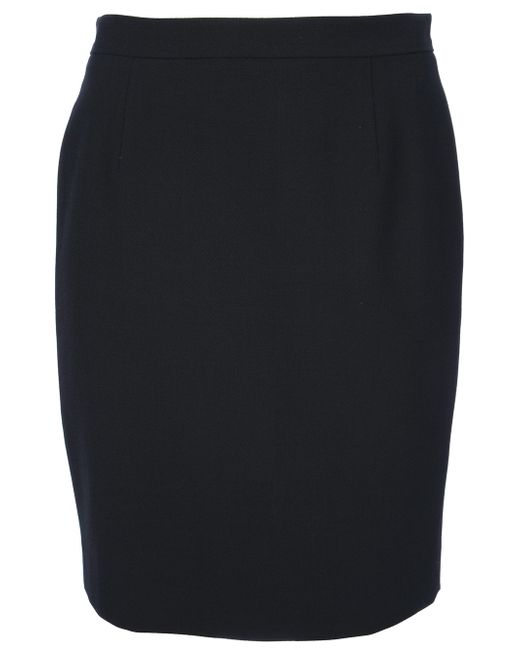 DSquared² Black Short Pencil Skirt
