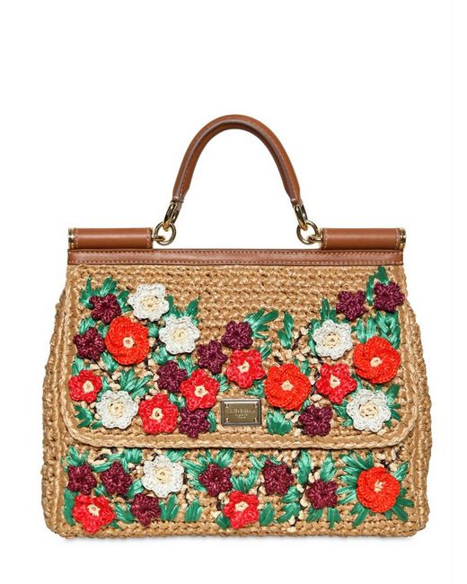 Dolce & gabbana Small 'sicily' Tote - Save 63% | Lyst
