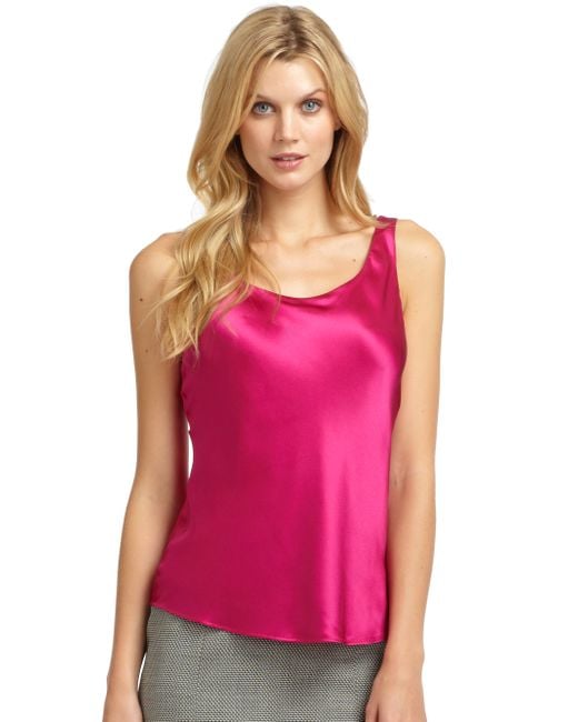lafayette 148 silk tank