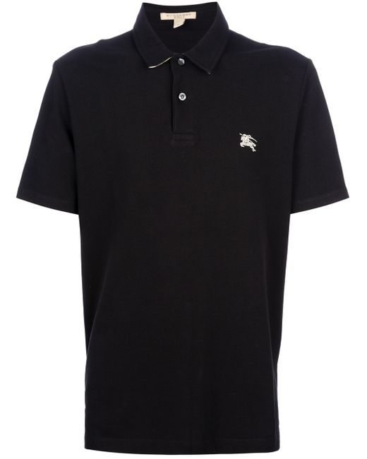 Burberry Brit Black Short Sleeve Polo Shirt for men