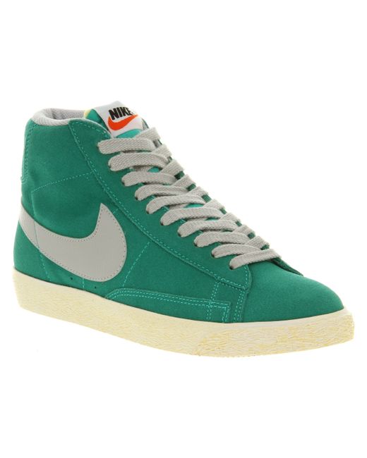 mint nike blazers