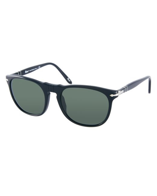 Persol Black Aviator Sunglasses for men
