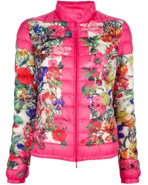 Pink flower clearance jacket