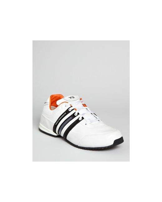 Y-3 Sprint Classic Sneakers in White 