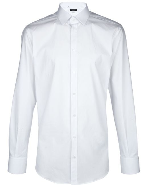 Dolce & Gabbana White Martini Shirt for men