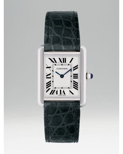 Cartier Tank Solo Small Stainless Steel 