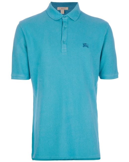 Burberry Brit Blue Wheeler Polo Shirt for men