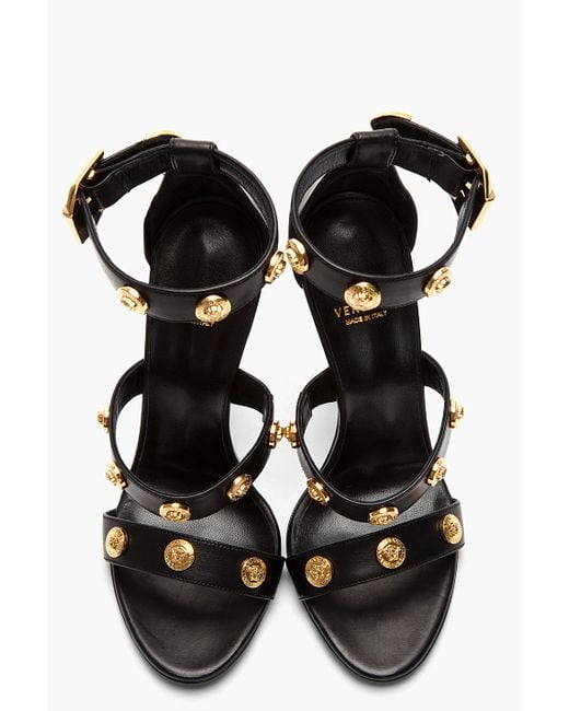 Buy Versace Jeans Couture Women Black Kitten Heels With Buckle for Women  Online | The Collective