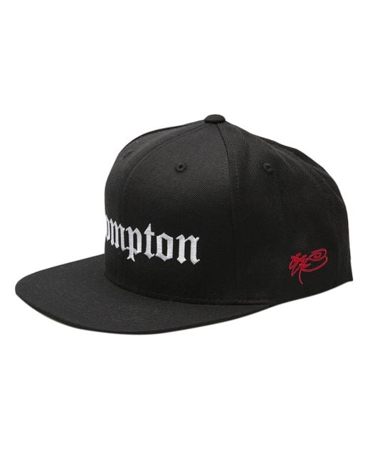 SSUR Black Compton Snapback for men