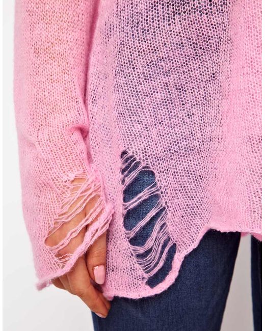Wildfox Pink As If Sweater