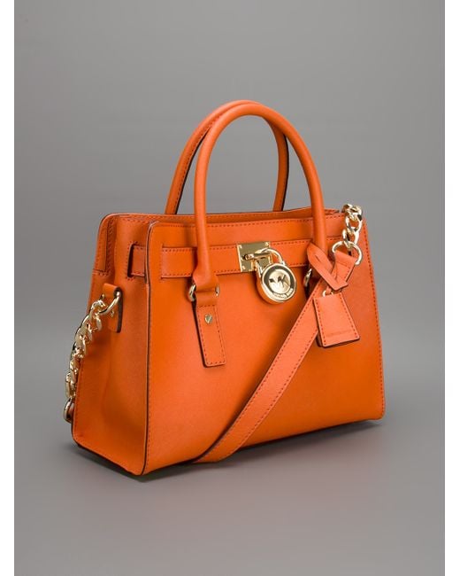 Michael Kors Tote Bag in Orange Lyst