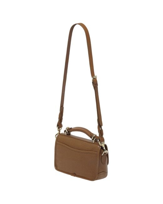 Leather crossbody bag Mulberry Brown in Leather - 34302407