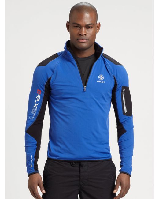 RLX Ralph Lauren Solid Fleece Pullover 