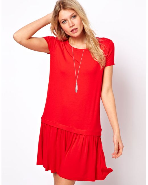 Drop waist t shirt dress sale