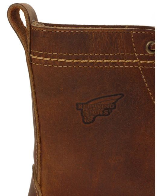 Red Wing Brown Wabasha Boat Boots for men