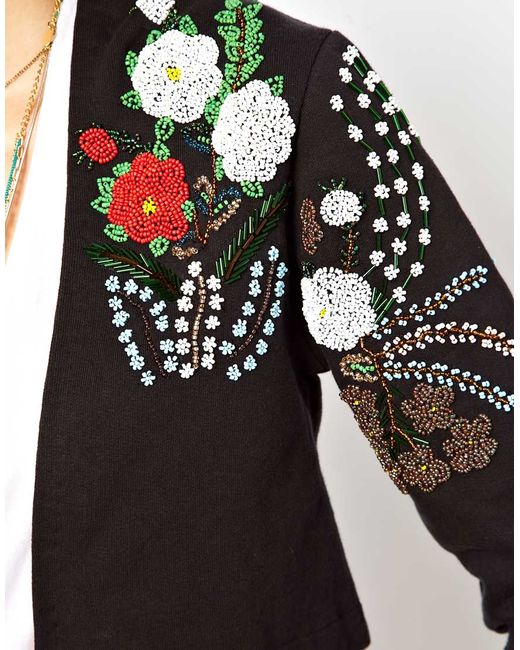 Asos beaded jacket online