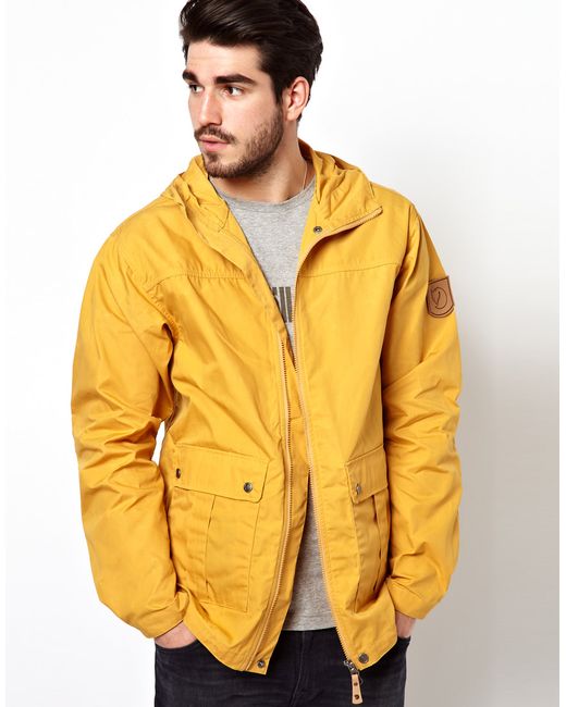 Fjallraven Yellow Fjell Jacket for men