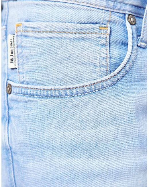 varkensvlees Arabisch B.C. G-Star RAW Jack Jones Ben Original Skinny Fit Jeans in Blue for Men | Lyst