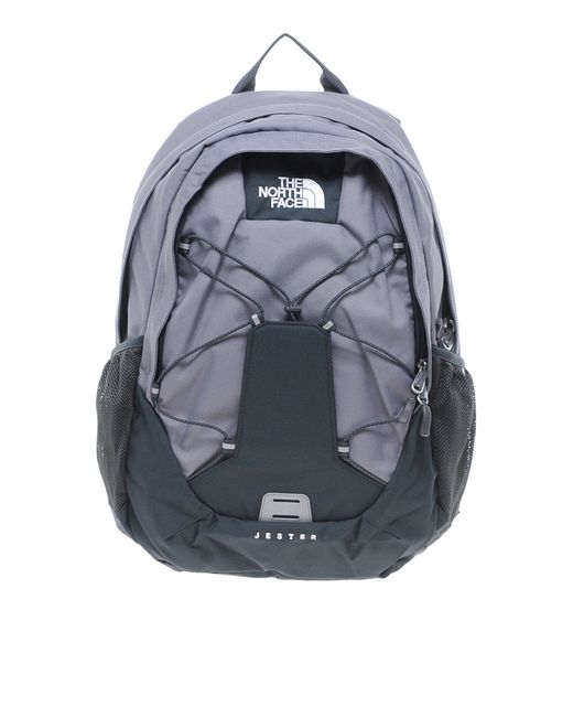 grey north face jester backpack