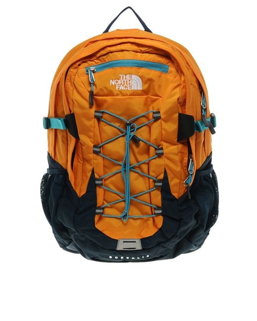 The North Face Orange Borealis Backpack for men