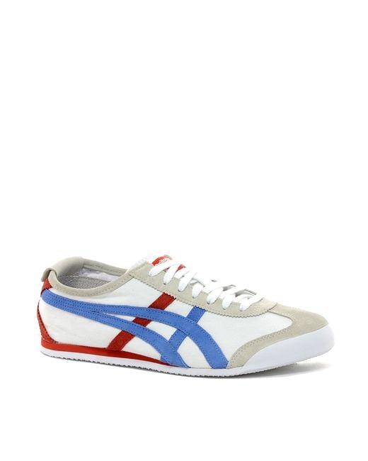 Onitsuka Tiger White Mexico 66 Cv Vintage Canvas Trainers for men