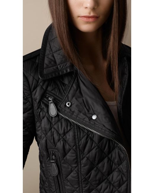 burberry quilted moto jacket