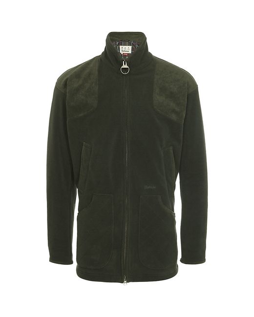 Barbour Green Dunmoor Fleece Jacket for men