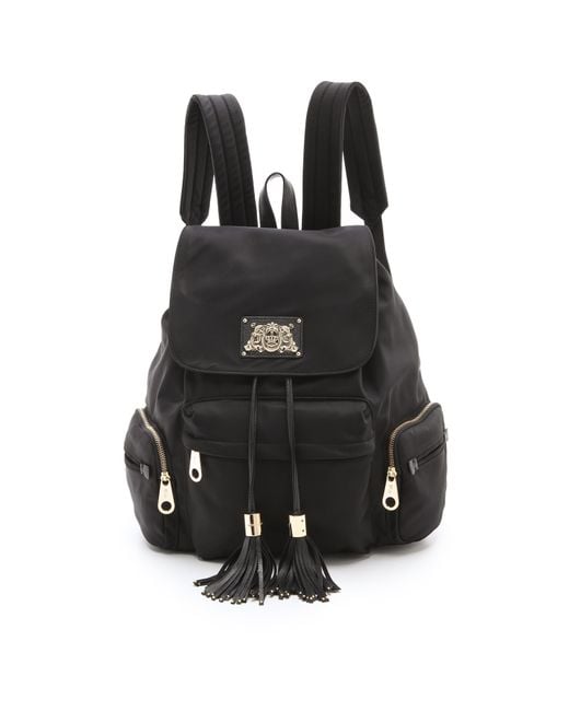 Juicy Couture Black Nylon Backpack