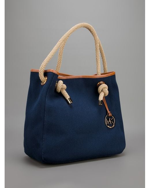 Michael kors bag with rope best sale handles