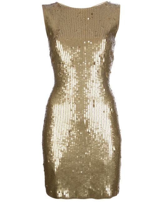 MICHAEL Michael Kors Metallic Sequin Dress