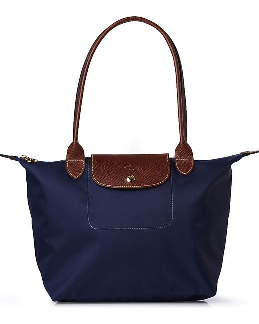 Longchamp Le Pliage Small Tote Bag in Blue (Navy) | Lyst