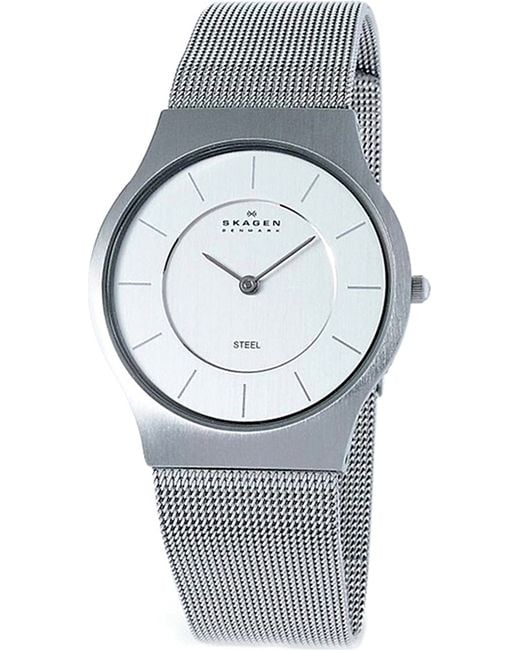 Skagen Metallic 233lss Stainless Steel Watch