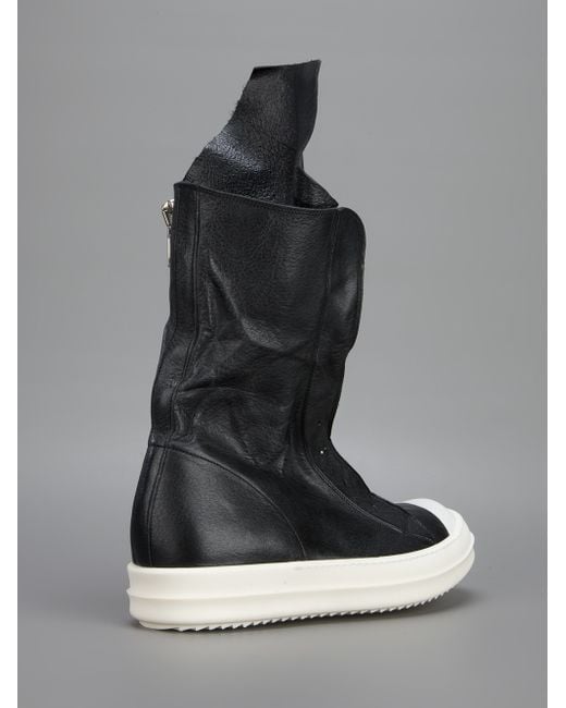 Rick owens clearance laceless ramones