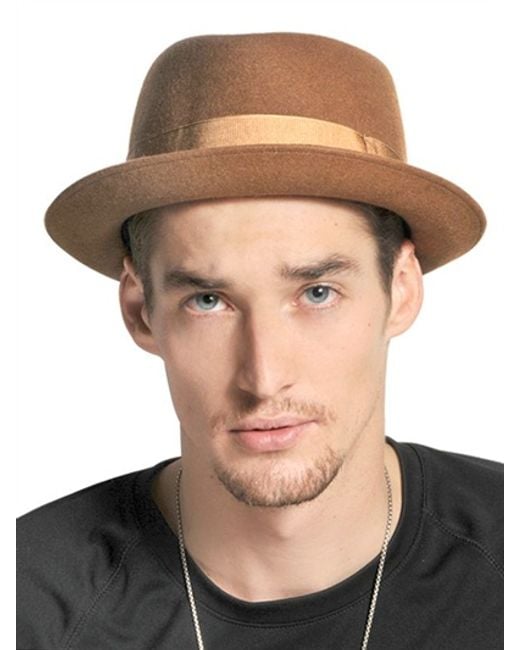 Borsalino pork sales pie hat