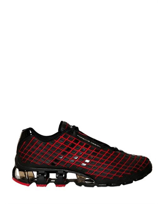 Porsche Design Run Bounce S3 Superior Running Sneakers in Black/Red (Black)  for Men | Lyst UK