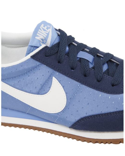 Nike Oceania Textile Low Blue Trainers | Lyst