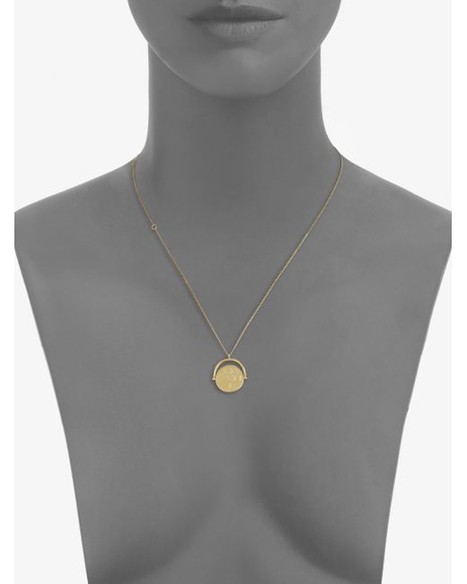 Mija I Love You Spinning Charm Necklace 