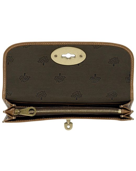 Mulberry Long Locked Purse in Oak Natural Leather - SOLD