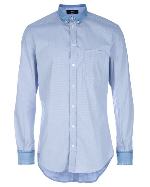 Dolce & Gabbana Blue Brad Shirt for men