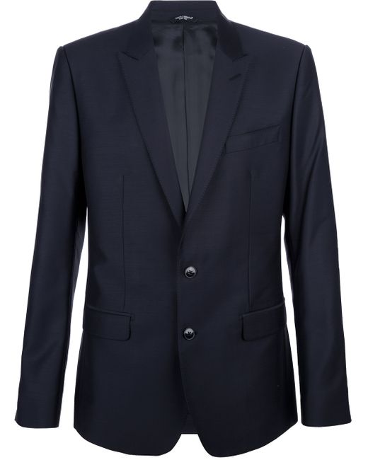 Dolce & Gabbana Blue Martini Suit for men