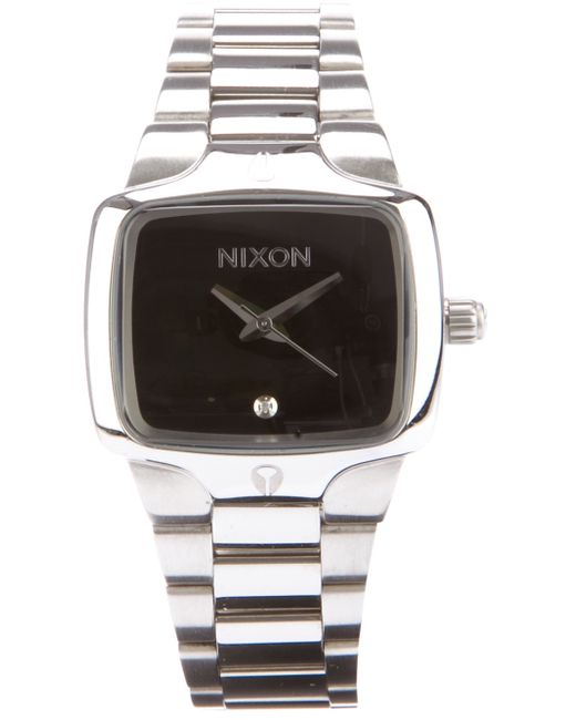 Nixon Metallic The Small Player Watch