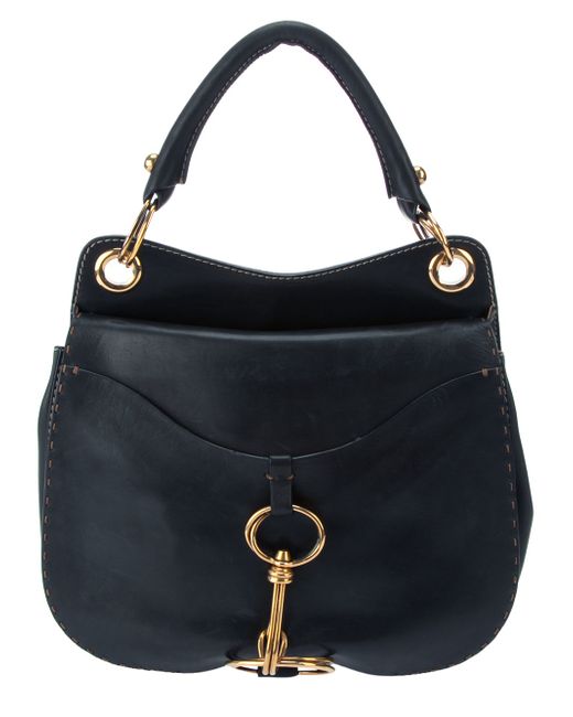 Donna Karan Black Leather Shoulder Bag