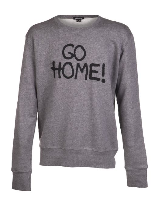 Surface To Air Gray Go Home Sweatshirt for men