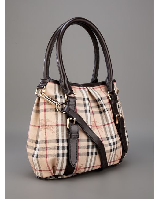 Burberry Northfield Tote in Brown | Lyst