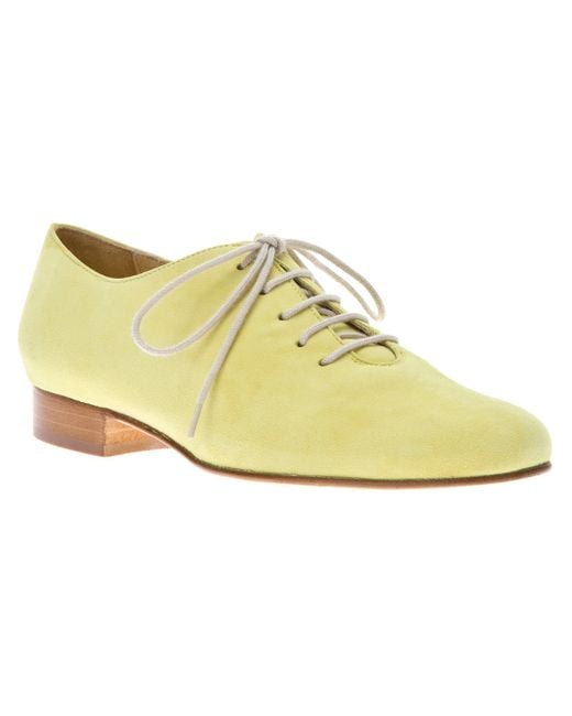 Labour of Love Tap Shoe in Yellow Lyst
