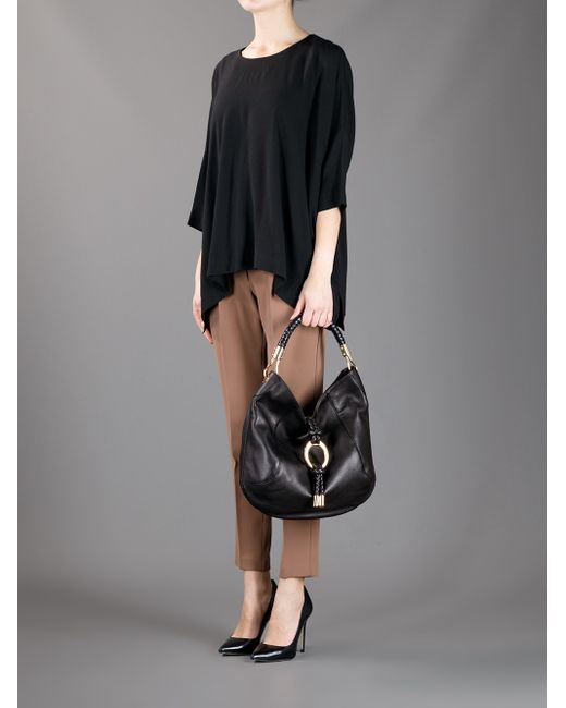 Michael kors braided shop handle handbag