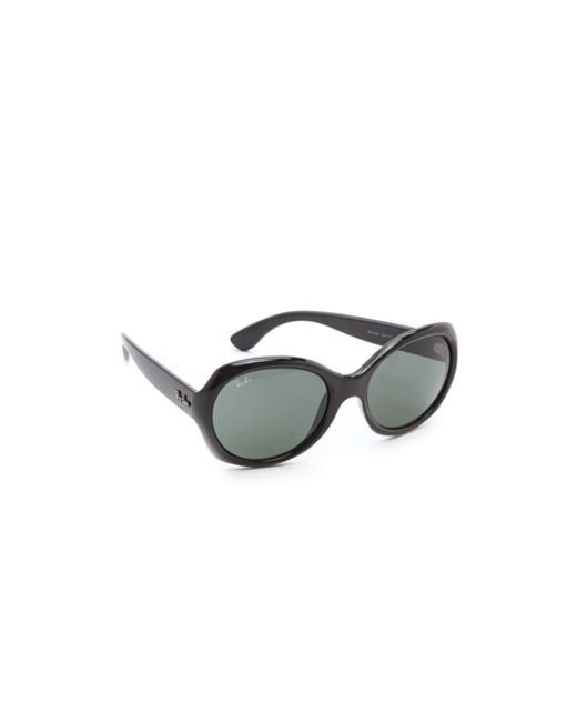 round black ray ban sunglasses