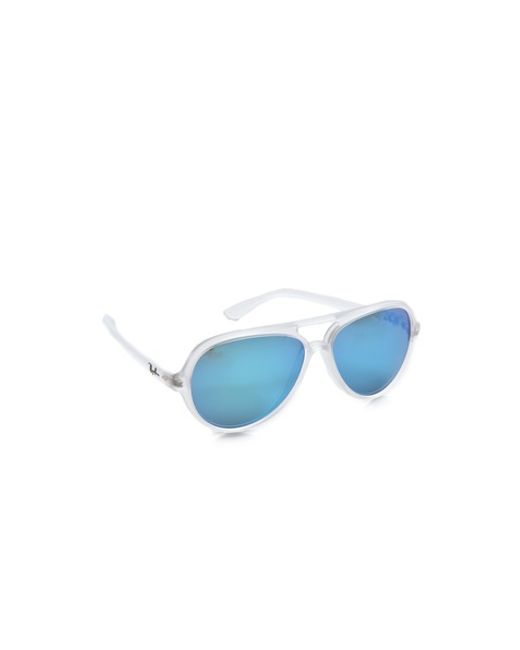 RayBan Mirrored Cats Aviator Sunglasses Lyst